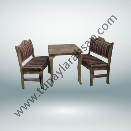 mss0042 Miray Ahşap Masa Sandalye